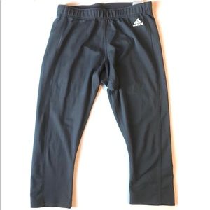 Adidas Climate Gray crop leggings